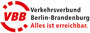 Link zum Verkehrsverbund Berlin-Brandenburg Verbindung mit öffentlichen Verkehrsmitteln suchen